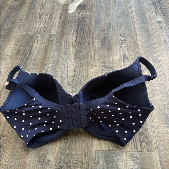 Polka Dot Navy Blue Tshirt Bra - Picture 7 of 9